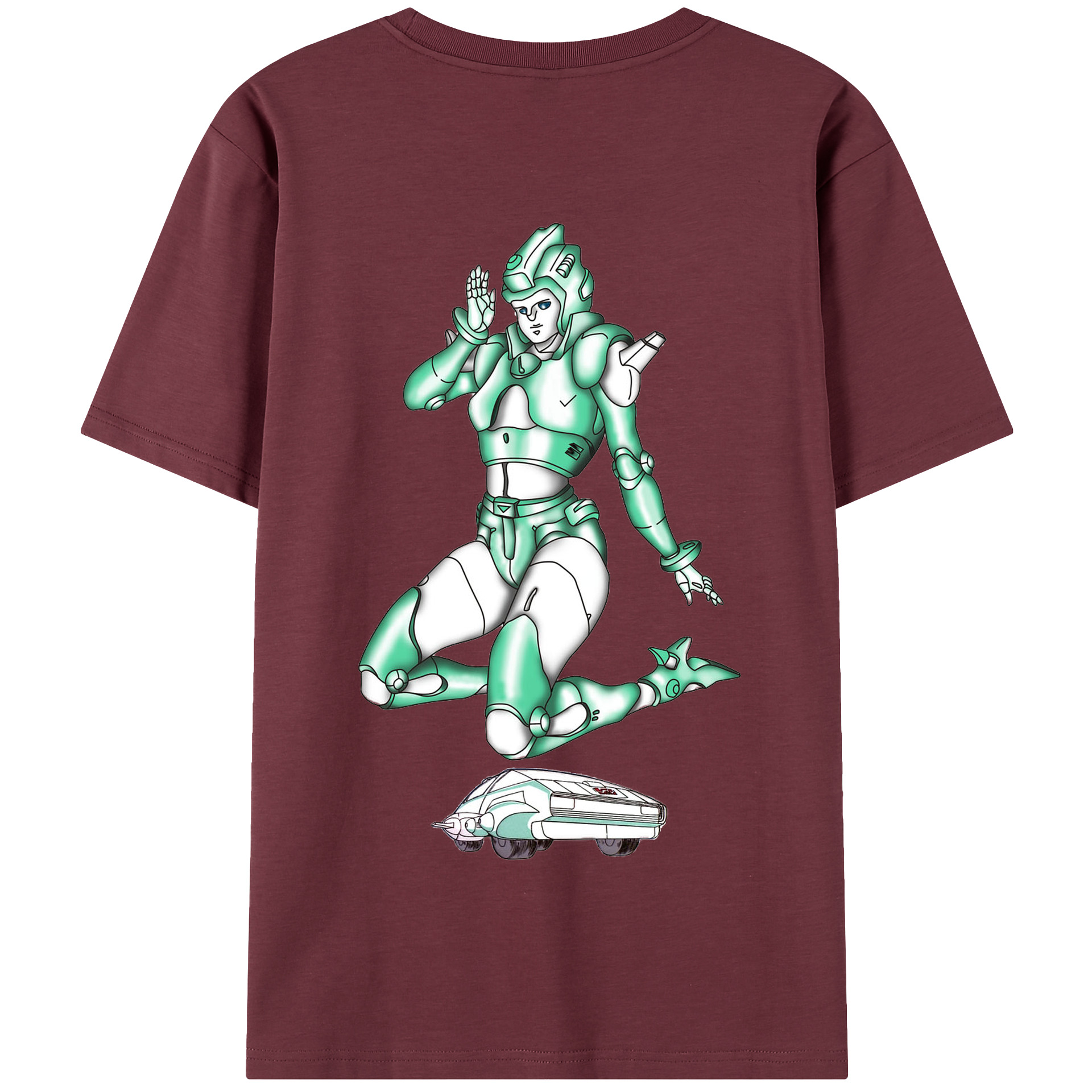 （画像用）  綿100％半袖Tシャツ（背面プリント）
